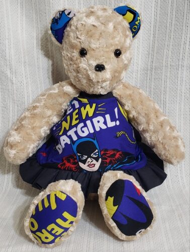118-BearyHuggables_Batgirl Dress Bear